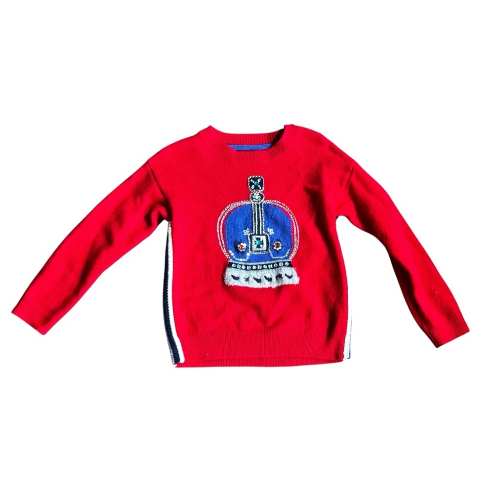 HTF Mini Boden x Roald Dahl BFG Crown Instaria Sweater with Castle Skirt Sz 4-5y - Picture 2 of 14